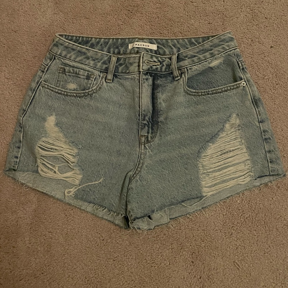 Pacsun High Rise Jean Shorts